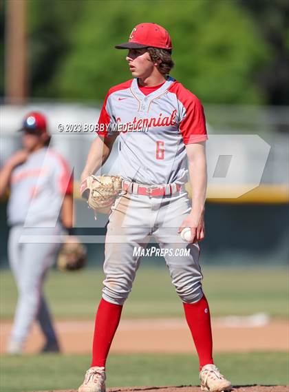 Thumbnail 2 in Centennial @ Bullard (CIF CS Division 1 Quarterfinal) photogallery.