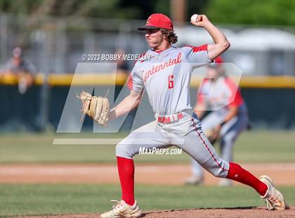 Thumbnail 1 in Centennial @ Bullard (CIF CS Division 1 Quarterfinal) photogallery.