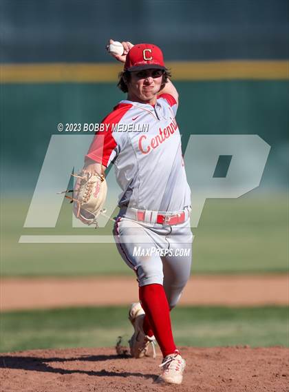Thumbnail 1 in Centennial @ Bullard (CIF CS Division 1 Quarterfinal) photogallery.