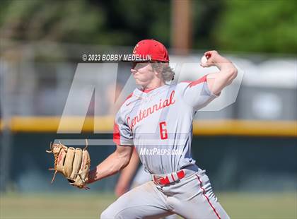 Thumbnail 3 in Centennial @ Bullard (CIF CS Division 1 Quarterfinal) photogallery.