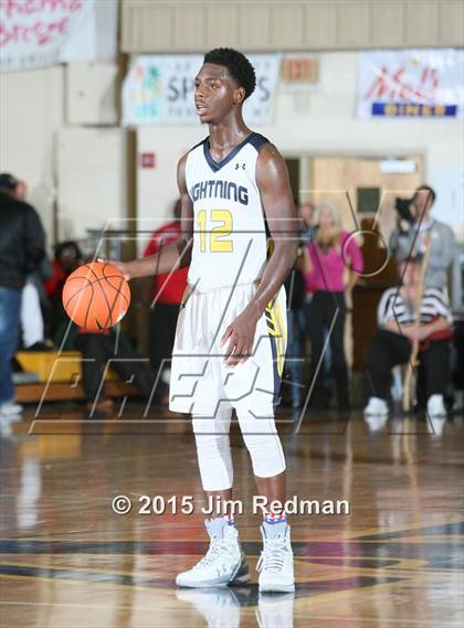 Thumbnail 2 in Father Tolton vs. Lehigh (City of Palms Classic) photogallery.