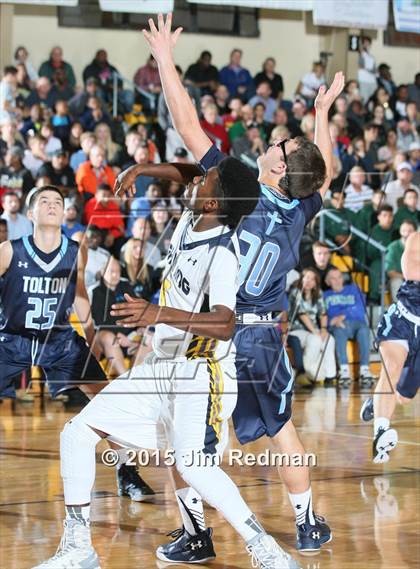 Thumbnail 3 in Father Tolton vs. Lehigh (City of Palms Classic) photogallery.