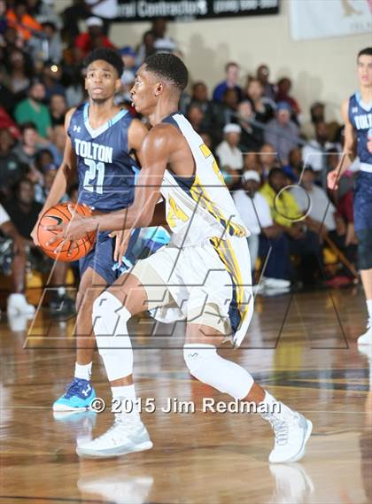 Thumbnail 3 in Father Tolton vs. Lehigh (City of Palms Classic) photogallery.
