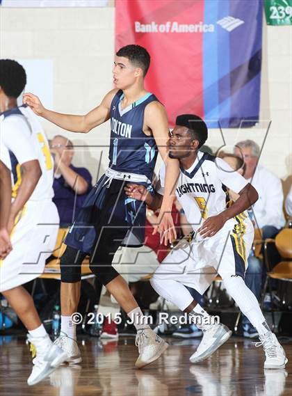 Thumbnail 2 in Father Tolton vs. Lehigh (City of Palms Classic) photogallery.