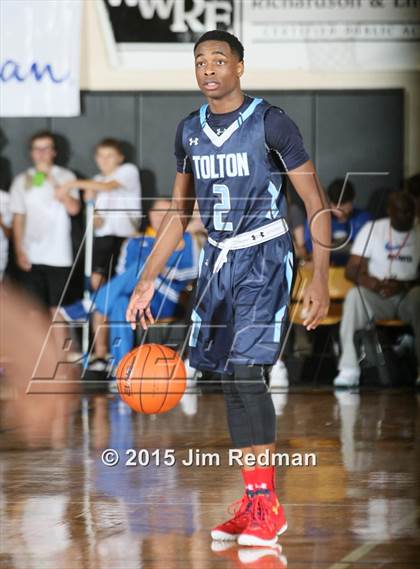 Thumbnail 2 in Father Tolton vs. Lehigh (City of Palms Classic) photogallery.
