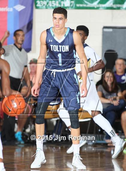Thumbnail 2 in Father Tolton vs. Lehigh (City of Palms Classic) photogallery.
