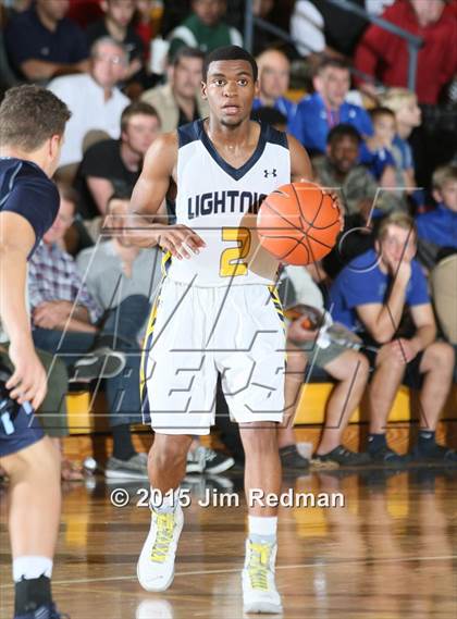 Thumbnail 2 in Father Tolton vs. Lehigh (City of Palms Classic) photogallery.