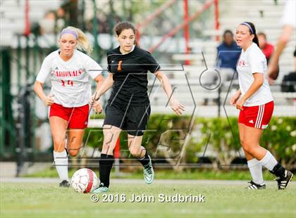 Thumbnail 3 in Orange @ Jacksonville (NCHSAA 3A 2nd Round) photogallery.