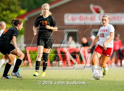 Thumbnail 3 in Orange @ Jacksonville (NCHSAA 3A 2nd Round) photogallery.