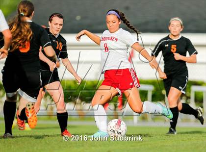 Thumbnail 3 in Orange @ Jacksonville (NCHSAA 3A 2nd Round) photogallery.