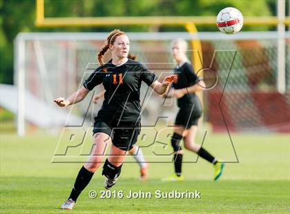Thumbnail 1 in Orange @ Jacksonville (NCHSAA 3A 2nd Round) photogallery.