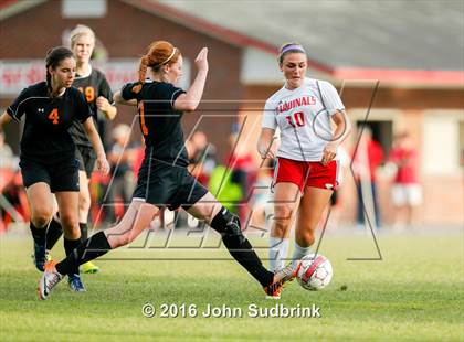 Thumbnail 1 in Orange @ Jacksonville (NCHSAA 3A 2nd Round) photogallery.