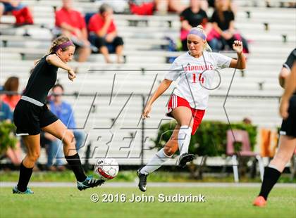 Thumbnail 2 in Orange @ Jacksonville (NCHSAA 3A 2nd Round) photogallery.