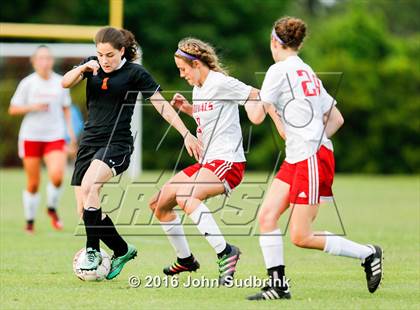 Thumbnail 1 in Orange @ Jacksonville (NCHSAA 3A 2nd Round) photogallery.