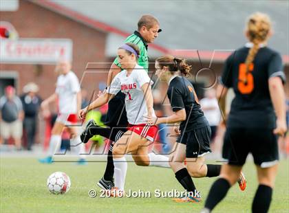 Thumbnail 1 in Orange @ Jacksonville (NCHSAA 3A 2nd Round) photogallery.
