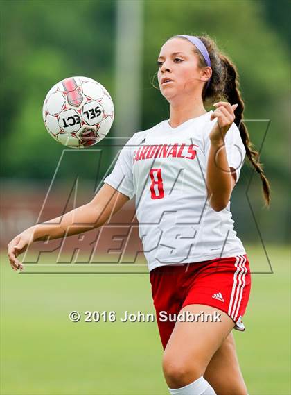 Thumbnail 1 in Orange @ Jacksonville (NCHSAA 3A 2nd Round) photogallery.