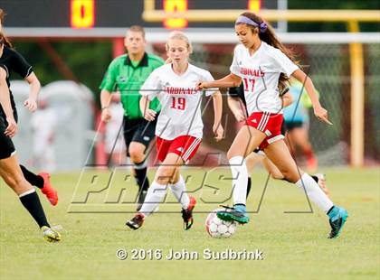 Thumbnail 1 in Orange @ Jacksonville (NCHSAA 3A 2nd Round) photogallery.