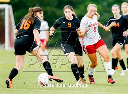 Thumbnail 1 in Orange @ Jacksonville (NCHSAA 3A 2nd Round) photogallery.