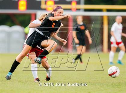 Thumbnail 2 in Orange @ Jacksonville (NCHSAA 3A 2nd Round) photogallery.