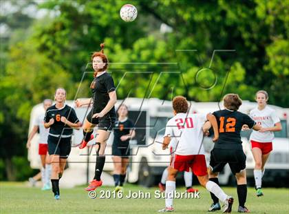 Thumbnail 3 in Orange @ Jacksonville (NCHSAA 3A 2nd Round) photogallery.