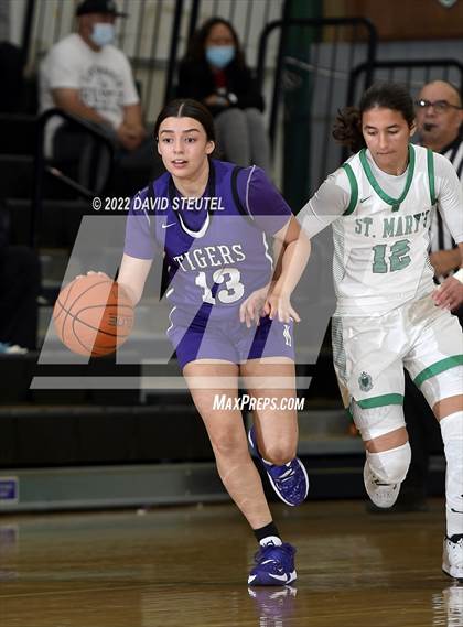 Thumbnail 1 in Millennium vs. St. Mary's (St. Mary's Stockton MLK Showcase) photogallery.