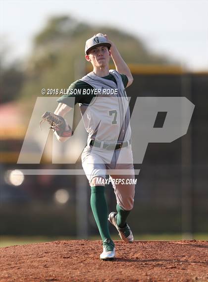 Thumbnail 1 in Vero Beach vs George Jenkins (PBR Florida Preseason Classic) photogallery.