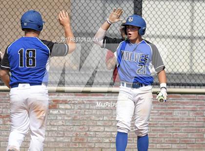 Thumbnail 2 in Mission Viejo vs Basic (DeMarini National Classic) photogallery.