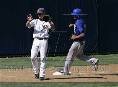 Thumbnail 1 in Garey @ Notre Dame (CIF SS D3 Playoffs) photogallery.