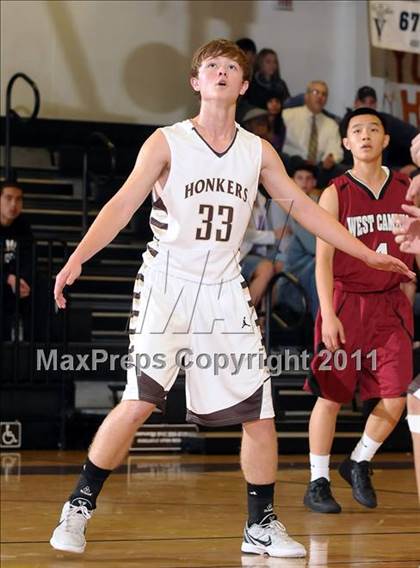 Thumbnail 3 in West Campus vs. Yuba City (Mel Good Holiday Classic) photogallery.