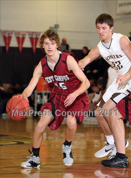 Thumbnail 1 in West Campus vs. Yuba City (Mel Good Holiday Classic) photogallery.