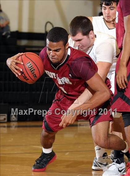 Thumbnail 1 in West Campus vs. Yuba City (Mel Good Holiday Classic) photogallery.