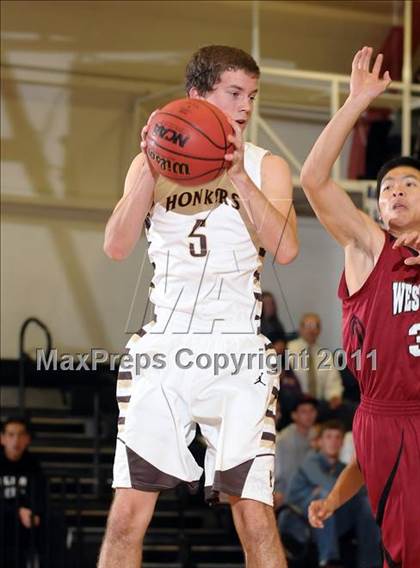 Thumbnail 1 in West Campus vs. Yuba City (Mel Good Holiday Classic) photogallery.