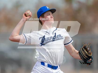 Thumbnail 2 in Denver Christian vs. McMinnville (Coach Bob Invitational) photogallery.