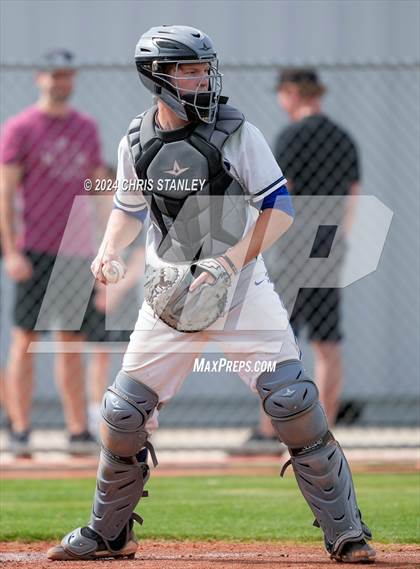Thumbnail 3 in Denver Christian vs. McMinnville (Coach Bob Invitational) photogallery.