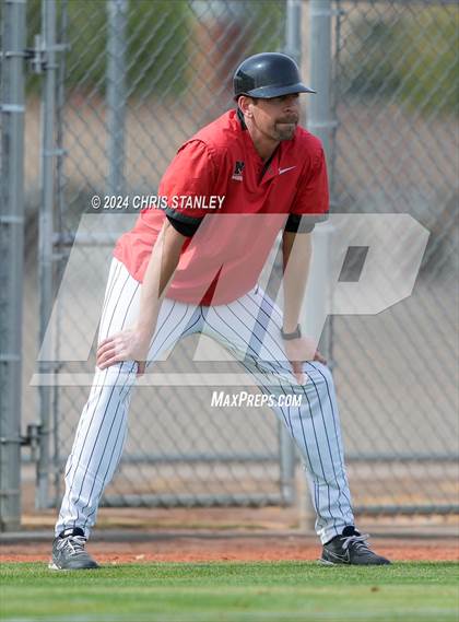 Thumbnail 3 in Denver Christian vs. McMinnville (Coach Bob Invitational) photogallery.