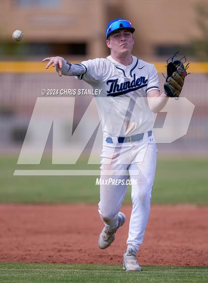 Thumbnail 1 in Denver Christian vs. McMinnville (Coach Bob Invitational) photogallery.