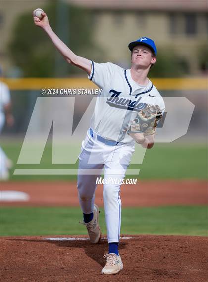 Thumbnail 1 in Denver Christian vs. McMinnville (Coach Bob Invitational) photogallery.