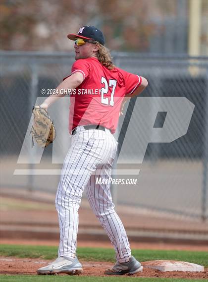 Thumbnail 3 in Denver Christian vs. McMinnville (Coach Bob Invitational) photogallery.