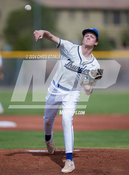 Thumbnail 2 in Denver Christian vs. McMinnville (Coach Bob Invitational) photogallery.