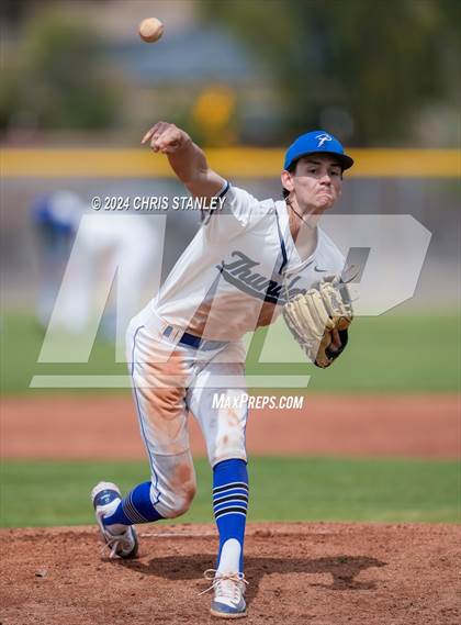 Thumbnail 2 in Denver Christian vs. McMinnville (Coach Bob Invitational) photogallery.