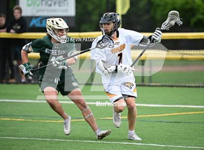 Thumbnail 2 in Notre Dame, WH @ Daniel Hand (CIAC Class M Semifinal) photogallery.