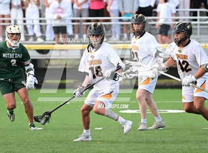 Thumbnail 2 in Notre Dame, WH @ Daniel Hand (CIAC Class M Semifinal) photogallery.