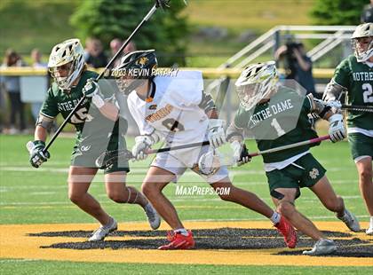 Thumbnail 3 in Notre Dame, WH @ Daniel Hand (CIAC Class M Semifinal) photogallery.