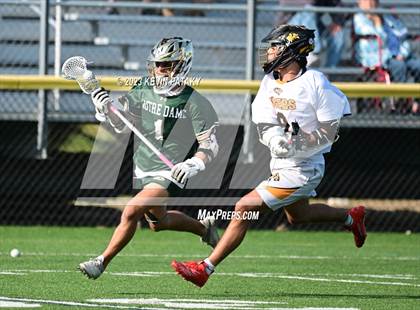 Thumbnail 2 in Notre Dame, WH @ Daniel Hand (CIAC Class M Semifinal) photogallery.