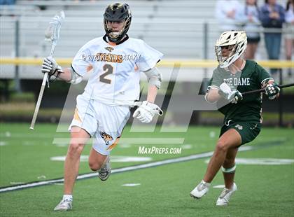 Thumbnail 2 in Notre Dame, WH @ Daniel Hand (CIAC Class M Semifinal) photogallery.