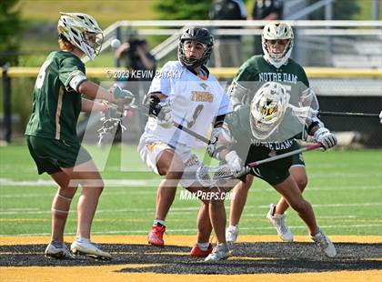 Thumbnail 2 in Notre Dame, WH @ Daniel Hand (CIAC Class M Semifinal) photogallery.