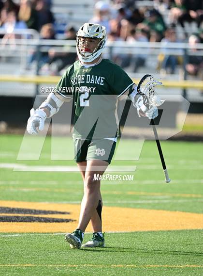 Thumbnail 2 in Notre Dame, WH @ Daniel Hand (CIAC Class M Semifinal) photogallery.