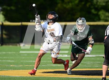 Thumbnail 2 in Notre Dame, WH @ Daniel Hand (CIAC Class M Semifinal) photogallery.