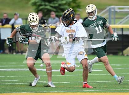 Thumbnail 3 in Notre Dame, WH @ Daniel Hand (CIAC Class M Semifinal) photogallery.