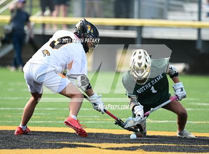 Thumbnail 2 in Notre Dame, WH @ Daniel Hand (CIAC Class M Semifinal) photogallery.